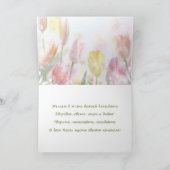 Russisch Paaskleurige Tulpen Kaart (Binnen)