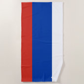 Russisch patriottisch gebied strandlaken (Voorkant)