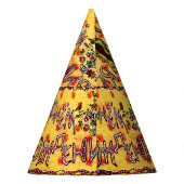 Russisch Pet van Happy Birthday Party Feesthoedjes (Achterkant)