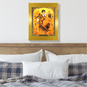 Russisch Pictogram Mary Moeder van God Canvas Prin (Insitu (Slaapkamer))