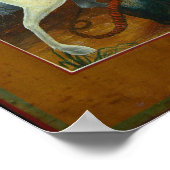 Russisch Pictogram van St. George en de Draak Poster (Hoek)