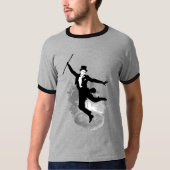 Russisch Poetin op het politieke shirt van Ritz (Voorkant)