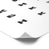 Russisch Poster van Oog Grafiek (Hoek)