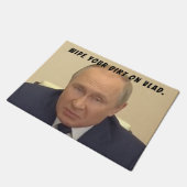 Russisch President Oekraïne Vader Vladimir Poetin Deurmat (Schuin)