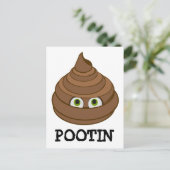 Russisch President Vladimir Poetin Briefkaart (Staand voorkant)