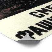 Russisch propagandaPoster uit WWII Poster (Hoek)