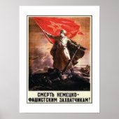 Russisch propagandaPoster uit WWII Poster (Voorkant)