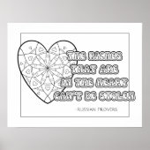 Russisch Proverb Coloring Poster (Voorkant)