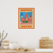 Russisch reisbord, tekst bewerken poster (Keuken)