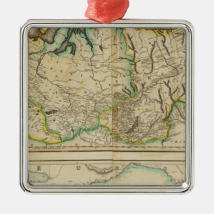 Russisch Rijk 5 Metalen Ornament
