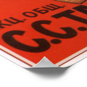 Russisch Rijk Cognac Adverteren 1900 Poster (Hoek)