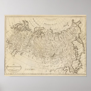Russisch Rijk, in Europa en Azië Poster