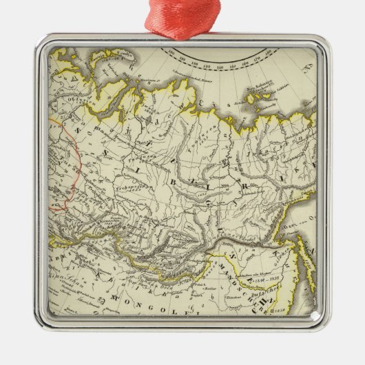Russisch Rijk Metalen Ornament (Voorkant)