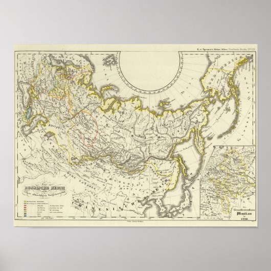 Russisch rijk poster (Voorkant)