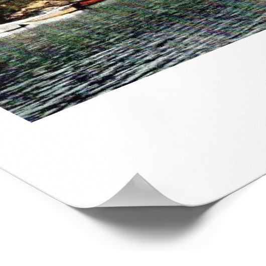 Russisch River Boating Poster Print (Hoek)