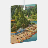  Russisch rivierstrand Metalen Ornament (Voorkant Rechts)