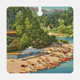 Russisch rivierstrand Metalen Ornament