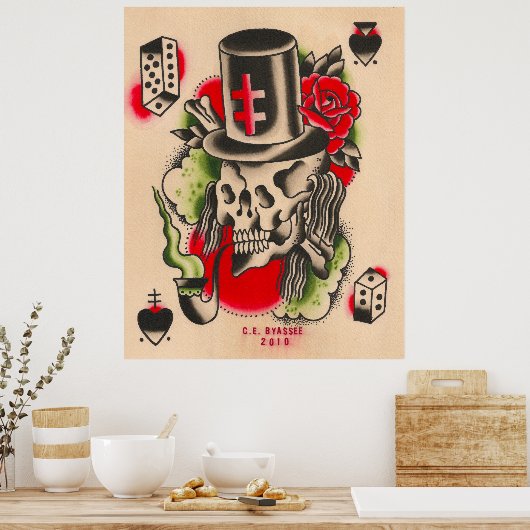 Russisch rokertje poster (Keuken)