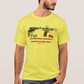 Russisch roulette grappig T-shirt design (Voorkant)
