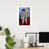 Russisch ruimtepak poster (Thuiskantoor)