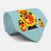  Russisch Rusland Chic Matryoshka Doll Stropdas (Opgerold)