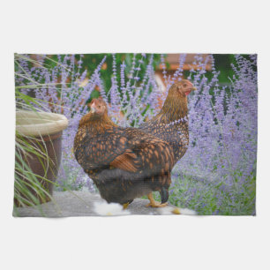 Russisch Sage en Hen Kitchen Towel Theedoek