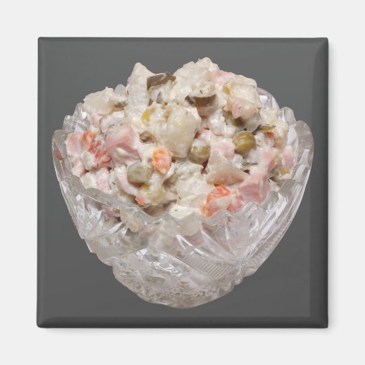 Russisch Salad Magneet (Voorkant)