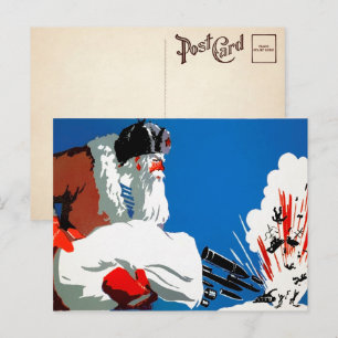  Russisch Santa Briefkaart