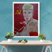 Russisch schilderij van Alfred Fox Canvas Afdruk