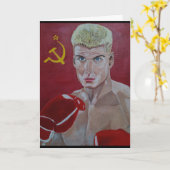 Russisch schilderij van Alfred Fox Kaart (Gele Bloem)