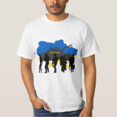 Russisch schip Idi Nahui, oorlog in oekraïne T-Shi T-shirt (Voorkant)