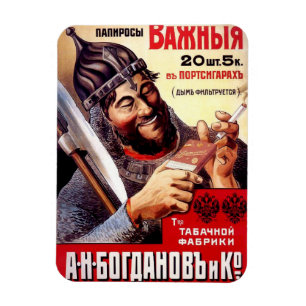 Russisch Sigaretten Magnet Magneet