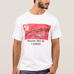 Russisch SKS 45 7,62X39 T-shirt