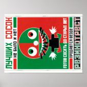 Russisch Sovjet Constructivisme Poster (Voorkant)