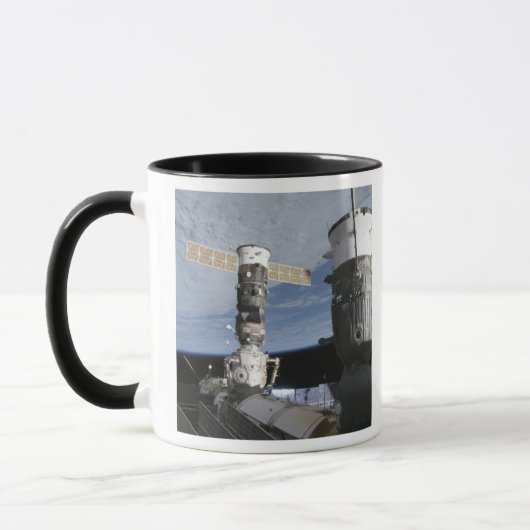 Russisch Soyuz en Progress-ruimtevaartuigen Mok (Links)