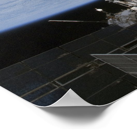 Russisch Soyuz en Progress-ruimtevaartuigen Poster (Hoek)