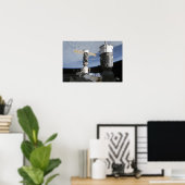 Russisch Soyuz en Progress-ruimtevaartuigen Poster (Thuiskantoor)