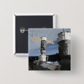 Russisch Soyuz en Progress-ruimtevaartuigen Vierkante Button 5,1 Cm (Voorkant /achterkant)