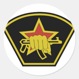 Russisch Spetsnaz Sleeve Patch Ronde Sticker