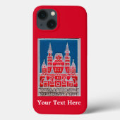 Russisch Staatshistorisch Museum Znachok Case-Mate iPhone Case (Achterkant)