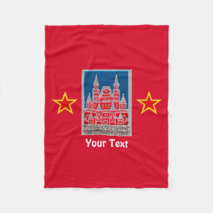 Russisch Staatshistorisch Museum Znachok Fleece Deken