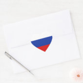 Russisch Sticker van het Vlaggenhart (Envelop)