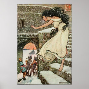 Russisch Storybook Princess Frank Pape Art Poster
