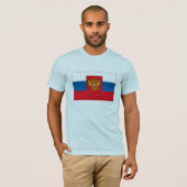 Russisch T-shirt met vlag (Voorkant volledig)