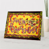 Russisch taalgebruik - Gelukkig dagrijtuig Kaart (Voorkant)