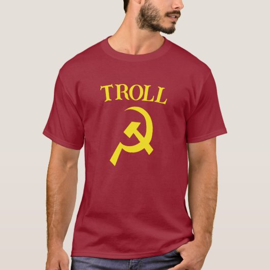 Russisch trolsymbool T-Shirt (Voorkant)
