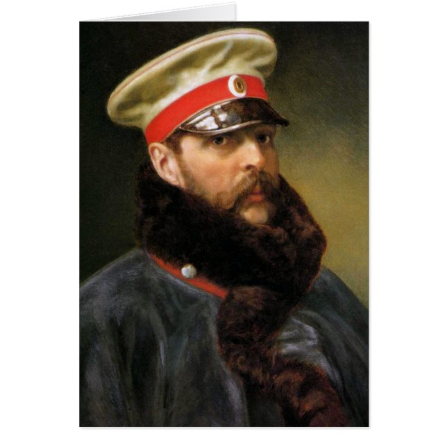 Russisch Tsar Alexander II (Voorkant)