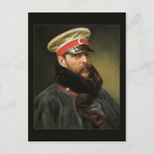 Russisch Tsar Alexander II Briefkaart