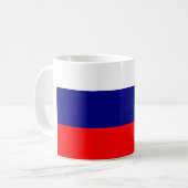 Russisch Vlag Koffie Mok 1 (Voorkant links)