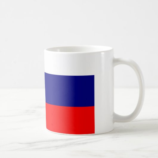 Russisch Vlag Koffie Mok 1 (Rechts)